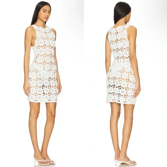 Elliatt Elise Mini Dress in Ivory Size XS NEW! New without tags!